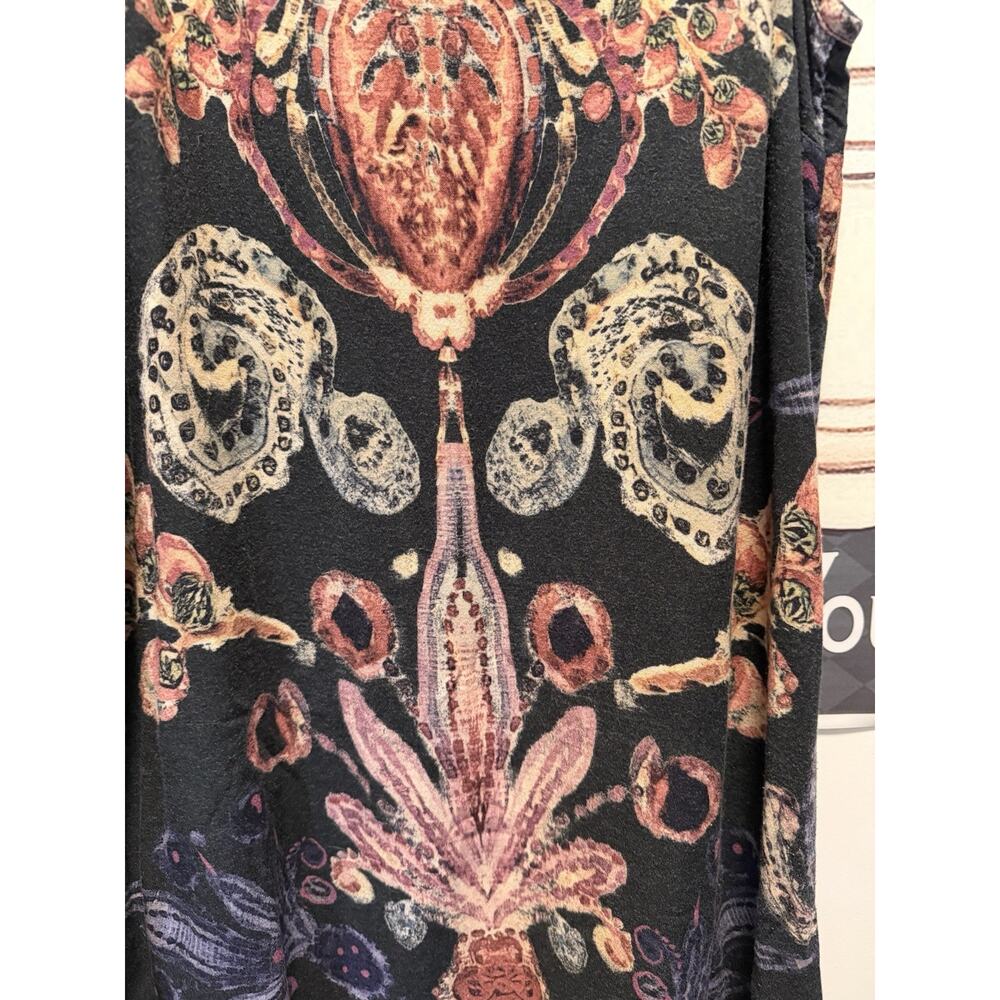 Natural Life Sadie Sz M Medium Boho Floral Spaghetti Strap Maxi Midi Dress Indie - Picture 5 of 7